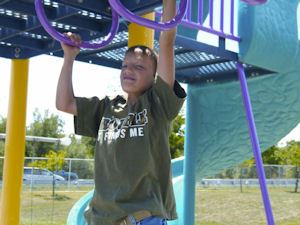 Child Playing at McMillen Park