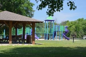 Playground and Pavillion at Orbison Park